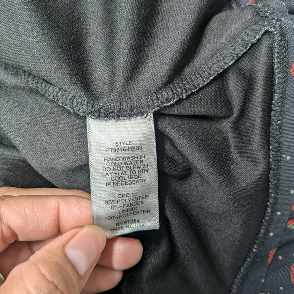 Y2K Strawberry Print Ruched Mesh Top Women Size 1X Coquette Polka Dot Whimsigoth - Picture 10 of 10